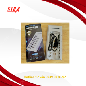 Bộ sạc 8 pin AA/AAA Doublepow - SALE XẢ KHO