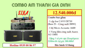 DÀN KARAOKE GIA ĐÌNH GIÁ RẺ