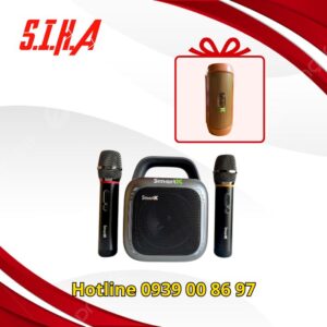 Loa karaoke xách tay SmartK Mosbros (Tặng 1 loa nghe nhạc)