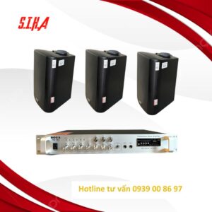 Trọn bộ Âm thanh CMX dành cho quán cà phê, nhà hàng buffet